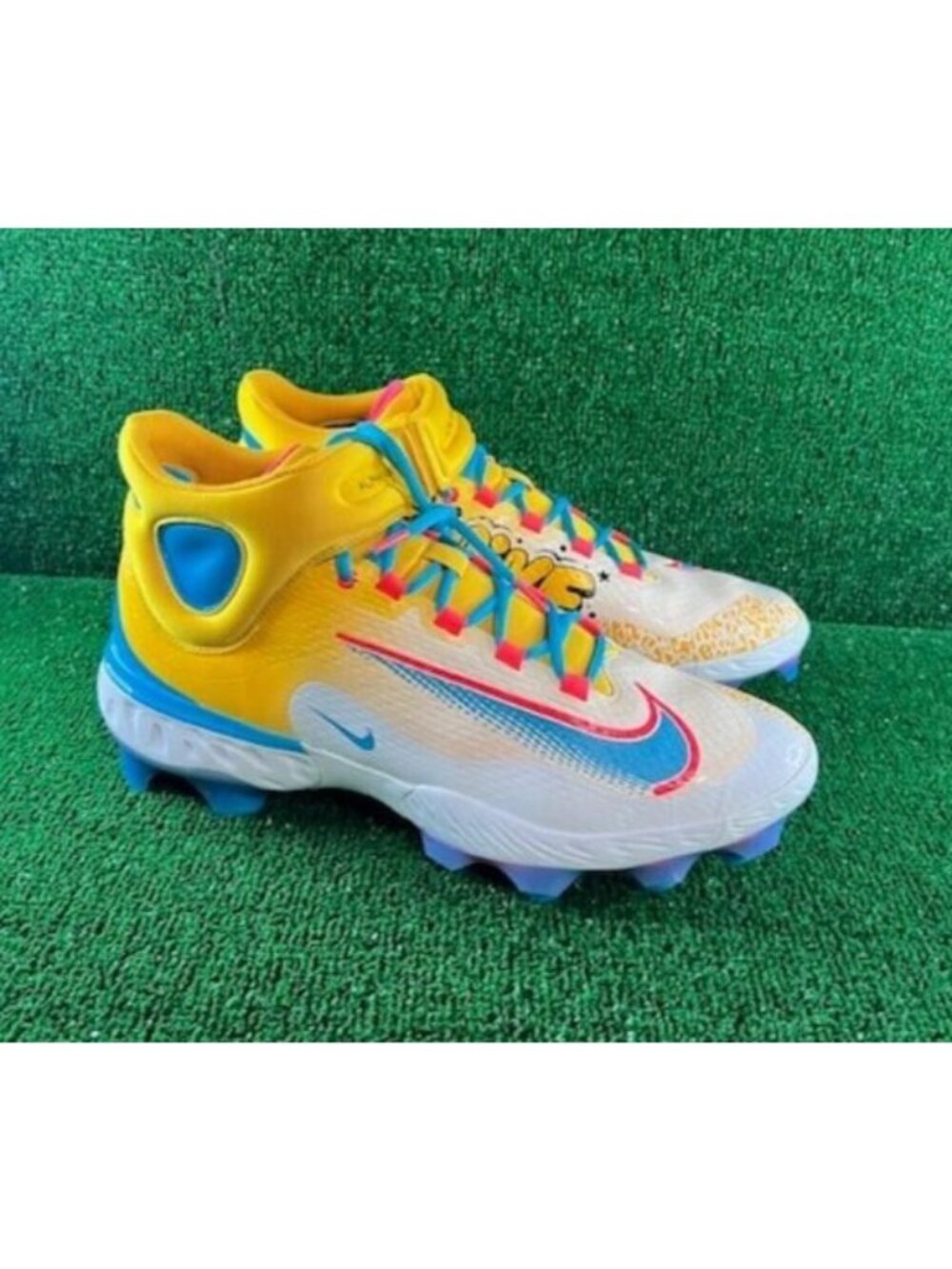 Men's Nike Alpha Huarache PE Baseball Cleats Sample Rare HJ7965-700 Size 15